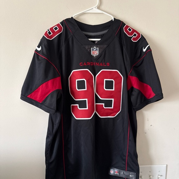 NFL Black and Red Men's Jersey